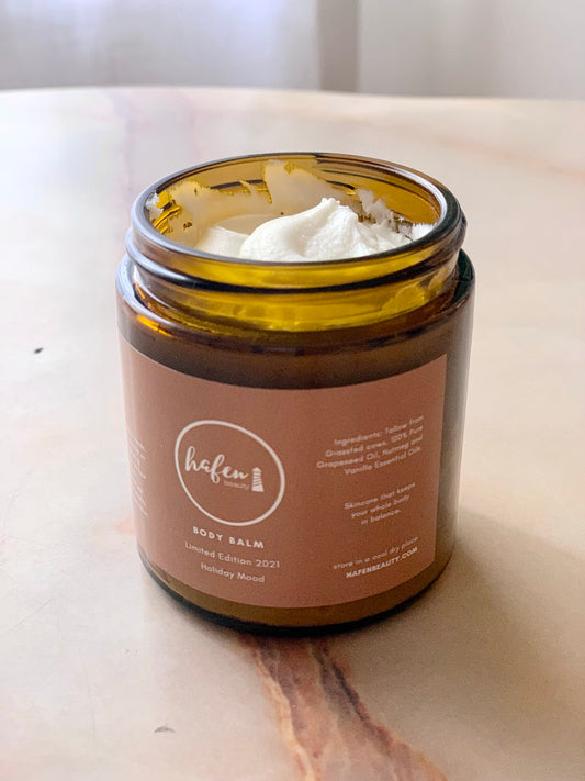 Holiday mood body balm