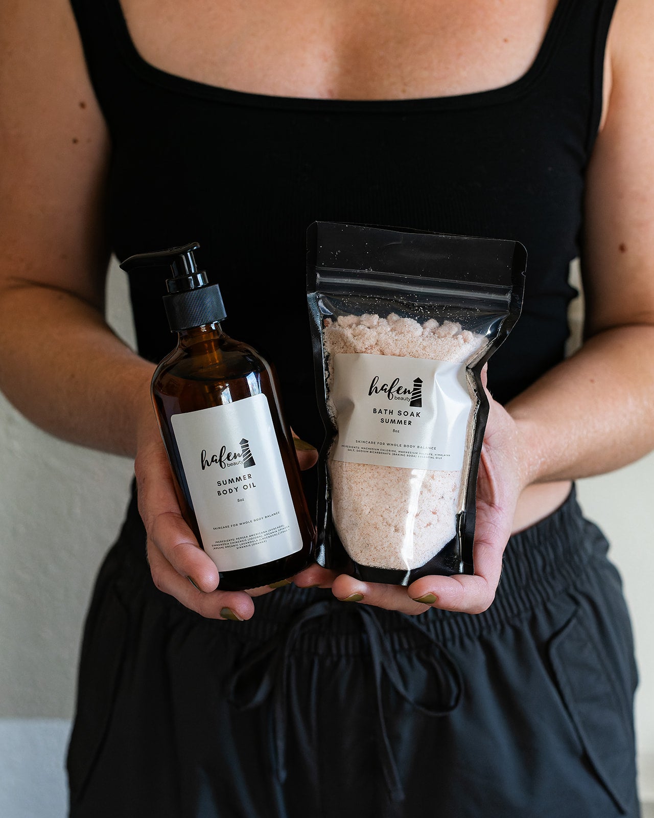 Soothing Soak and Body Oil with Magneisum and Vitamin E