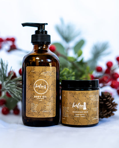 Vanilla Body Oil and Tallow Duo