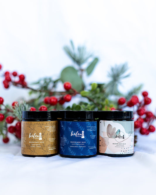 Holiday Moisturizing Balm Trio